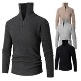 Slim Fit Pullover Sweater - Sophisticated Casual Men's Wear - Himpall